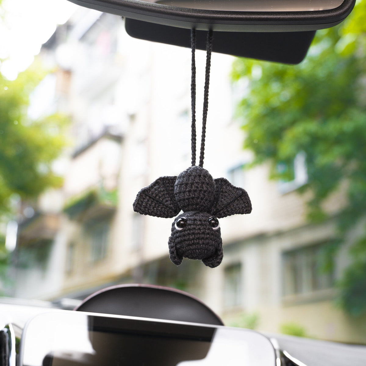 Bat Car Accessory Halloween Car Hanger, Bat Rear View Mirror Accessories, Cool Car Ornament, Bat Car Charm, Car Mirror Hanging Bat Car Decor