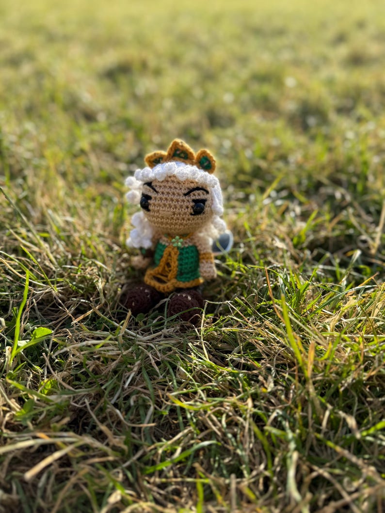 League Of Legends Qiyana, Qiyana Doll, Crochet Qiyana, Qiyana Figure, Qiyana Toy, Amigurumi Qiyana, Qiyana, LOL, Game Toy, Qiyana Plushie