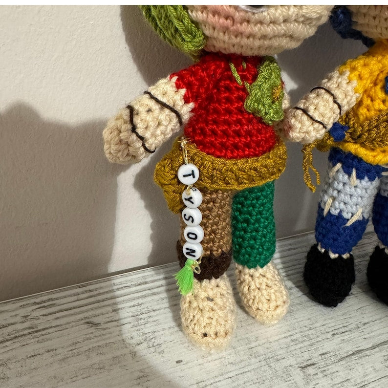 Valorant Clove Crochet Plush Keychain, Valorant Clove Doll, Amigurumi Clove Keychain, Valorant Character, Clove Figure, Clove Desk Figure