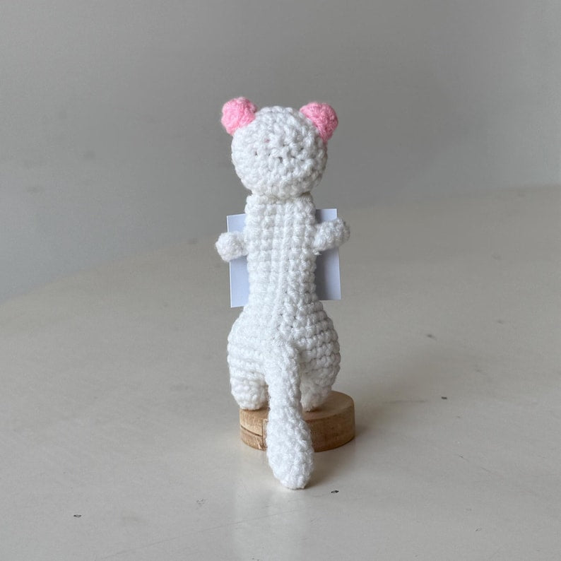 Crochet Ferret Positive With Desk Decorations, Supportive Ferret Plush, Birthday Gift, Gifts For Children Family Friend Coworkers