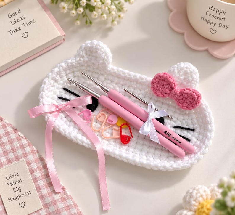 Crochet Bear Glasses Holder, Teddy Bear Eyeglass, Gift For Him, Gift For Her, Kitty Glasses Holder, Bear Case Holder, Miffy Glasses Holder