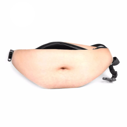 Realistic Belly Fanny Pack – Funny Dad Gag Gift