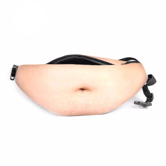 Realistic Belly Fanny Pack – Funny Dad Gag Gift