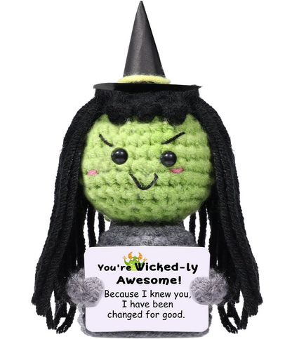 Handmade You're Wickedly Awesome Witch