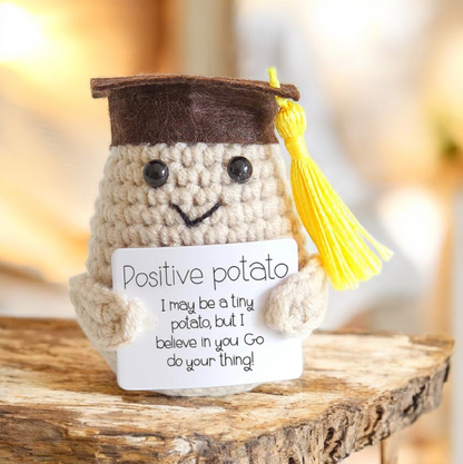 Handmade Graduation Positive Potato