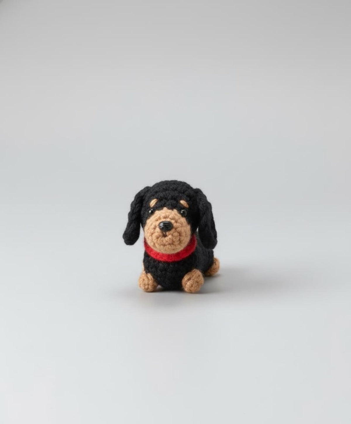 Buy 2 Get 1 Handmade Crocheted Dachshund Keychain, Crochet Wiener Dog Keychain, Handmade Dog, Crochet Keychain, Gift For Dog Lovers