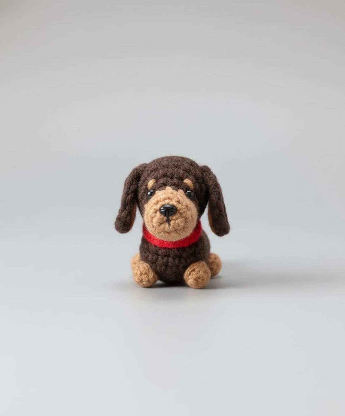 Buy 2 Get 1 Handmade Crocheted Dachshund Keychain, Crochet Wiener Dog Keychain, Handmade Dog, Crochet Keychain, Gift For Dog Lovers