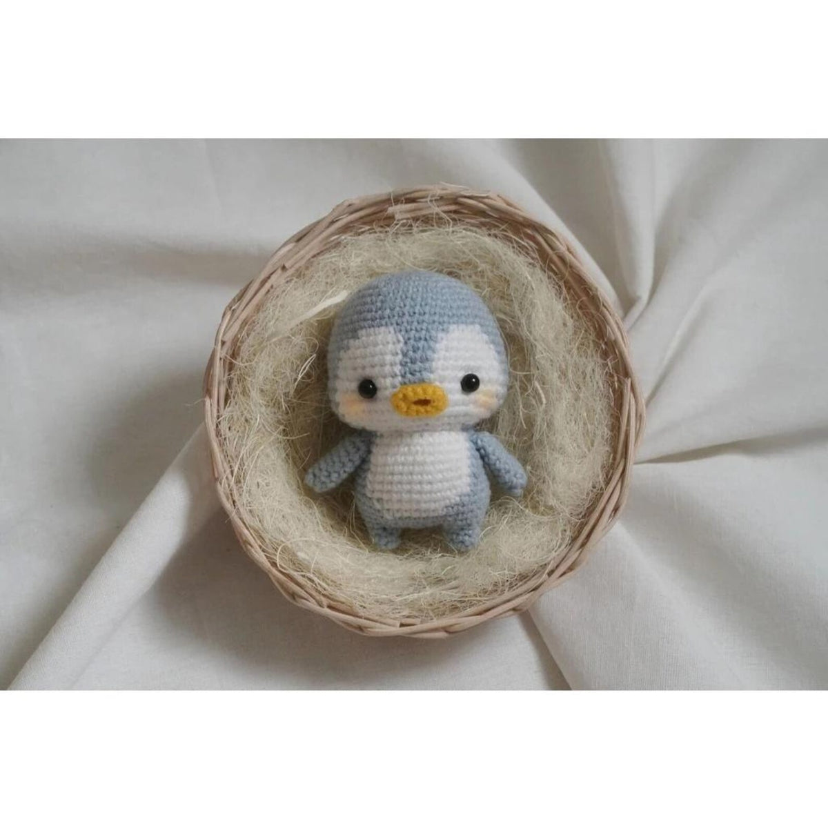 The little Penguin wearing Beanie crochet, Penguin crochet, Crochet cute doll, Handmade gift ideas, Penguin amigurumi, Gift for winter