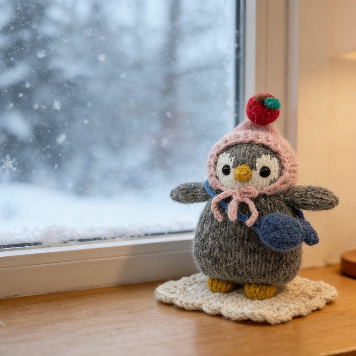 Artisan penguin figurines, purse‑attached hang‑ons, tabletop showcase pieces, birthday milestone memento, Yuletide household adornment