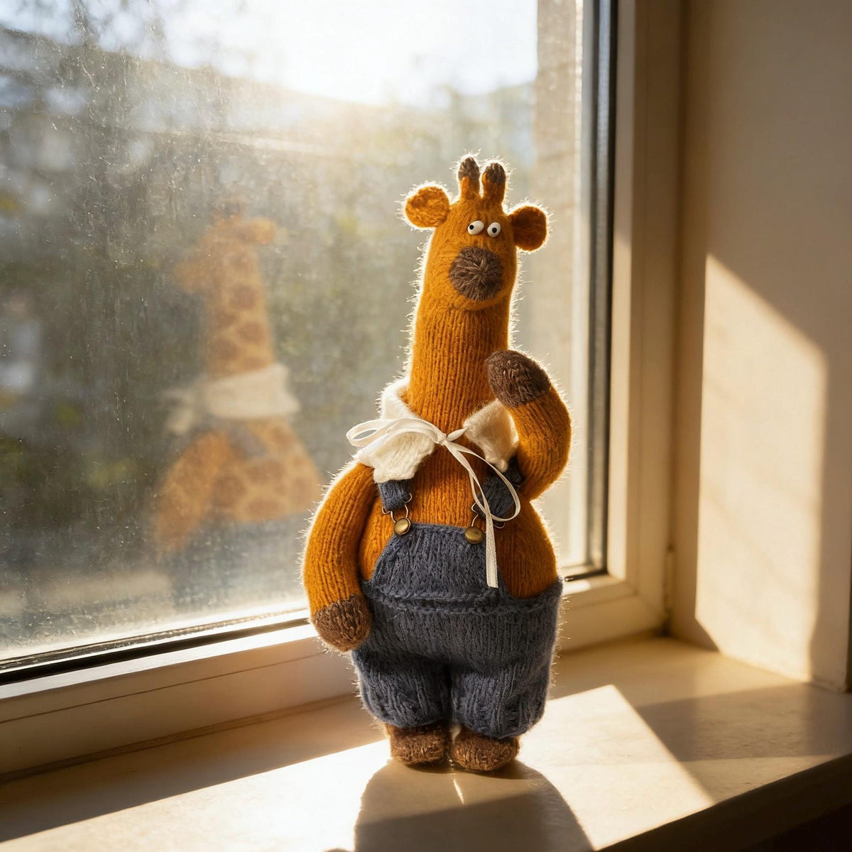 Handcrafted Giraffe Figurine Bedroom Accents Infant Celebration Tokens Vintage Keepsakes Christmas Holiday Goods Youth Holiday Gifts