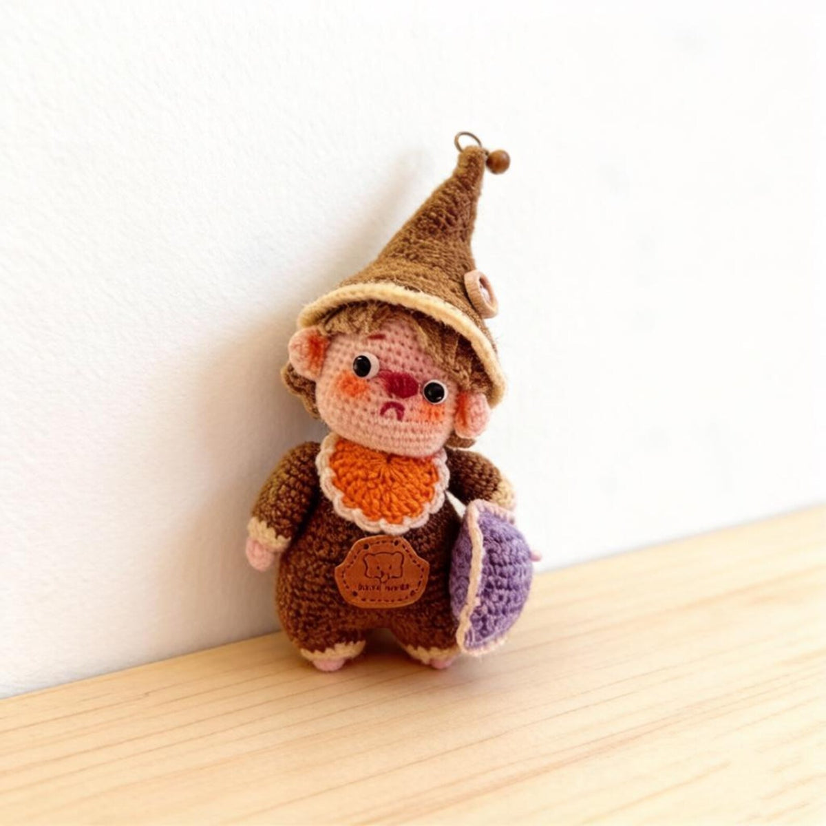 Artisan woven sprite figurines, rucksack hanging charms, anniversary keepsakes, imaginative adornments sweetheart memento Yuletide home trim