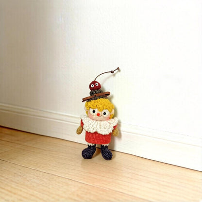 Artisan knit young lad sculpted pieces, imaginative keepsakes, rucksack hanging trims infant gathering adornments Yuletide household accents