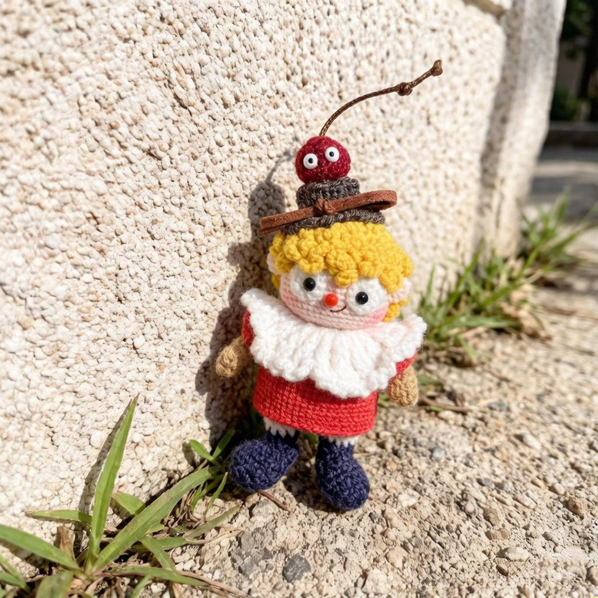 Artisan knit young lad sculpted pieces, imaginative keepsakes, rucksack hanging trims infant gathering adornments Yuletide household accents