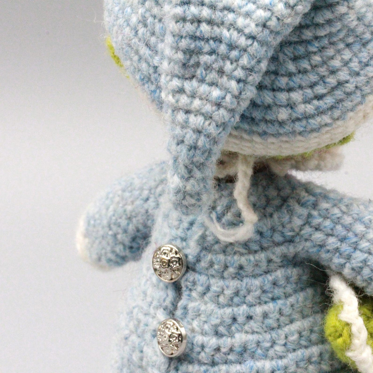 Hand Knit Boy Sculpture Nursery Embellishment Wool Thread Comfort Plaything Youth Tokens Desktop Trinkets Christmas Holiday Goods