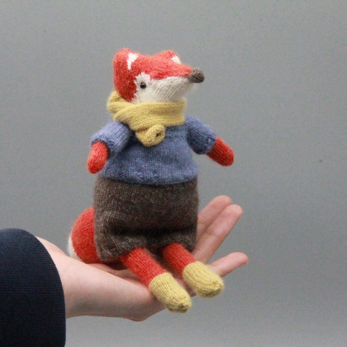 Artisan Fox Sculpture Room Interior Ornament Unique Desktop Embellishment Vintage Collectibles Child Surprises Christmas Festive Goods