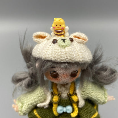 Handcrafted Wool Sculpture, Woodland Vibe, Desktop Adornment, Birthday Token, Ladies’ Present, Curator Keepsake, Christmas Merchandise