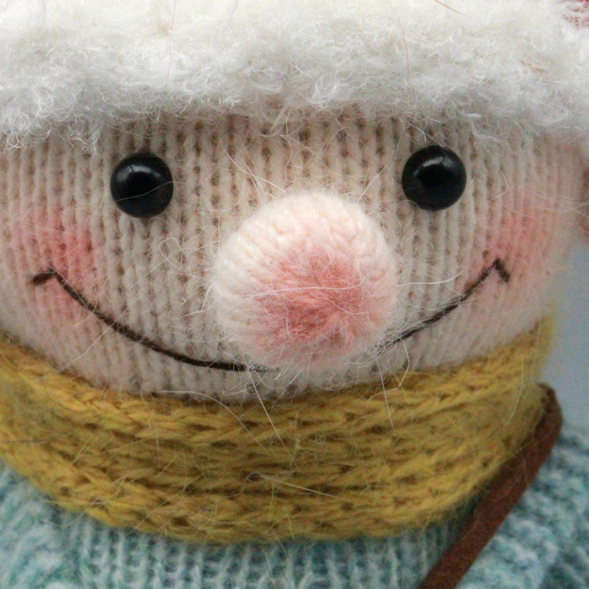 Handcrafted Holiday Pig Figurine Desktop Embellishment Unique Present For Winter Craft Fans Curator Worthy Mementos Christmas Festive Goods