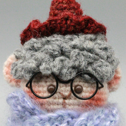 Hand Knit Boy Figurine Indoor Table Ornament Xmas Surprise Collector Keepsake Kids Birthday Gift Small Guest Thank You Gifts
