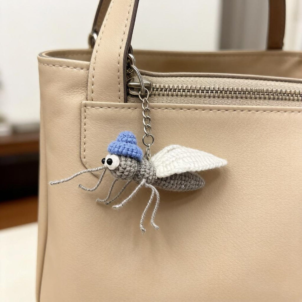 Handcrafted Woven Insect Figurines Artistic Interior Embellishments Backpack Charms Vintage Curios Christmas Holiday Trinkets