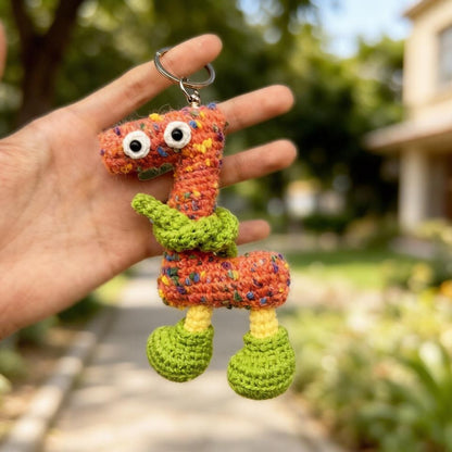 Hand Crochet Initial Z Sculpture Purse Trinket Customized Tokens Artistic Birthday Surprises Monogram Ornaments Christmas Holiday Goods