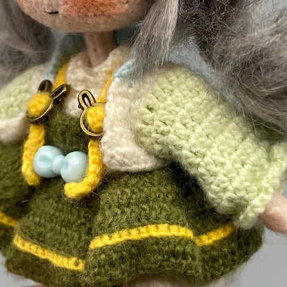 Handcrafted Wool Sculpture, Woodland Vibe, Desktop Adornment, Birthday Token, Ladies’ Present, Curator Keepsake, Christmas Merchandise