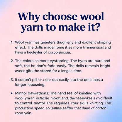 Hand Knit Pig Figurines Unique Household Embellishments Bag Charms Presents For Yarn Crafters Christmas Season Merchandise