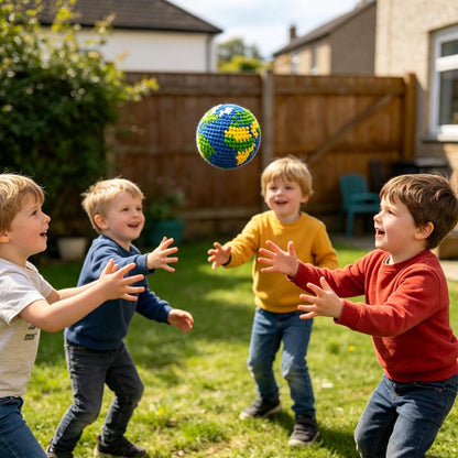 Weaving Earth Crochet earthHacky Sacks childhood memories Planet Beach Throwing Play Toy Save the Earth  Foot Bag Stress Ball  Games