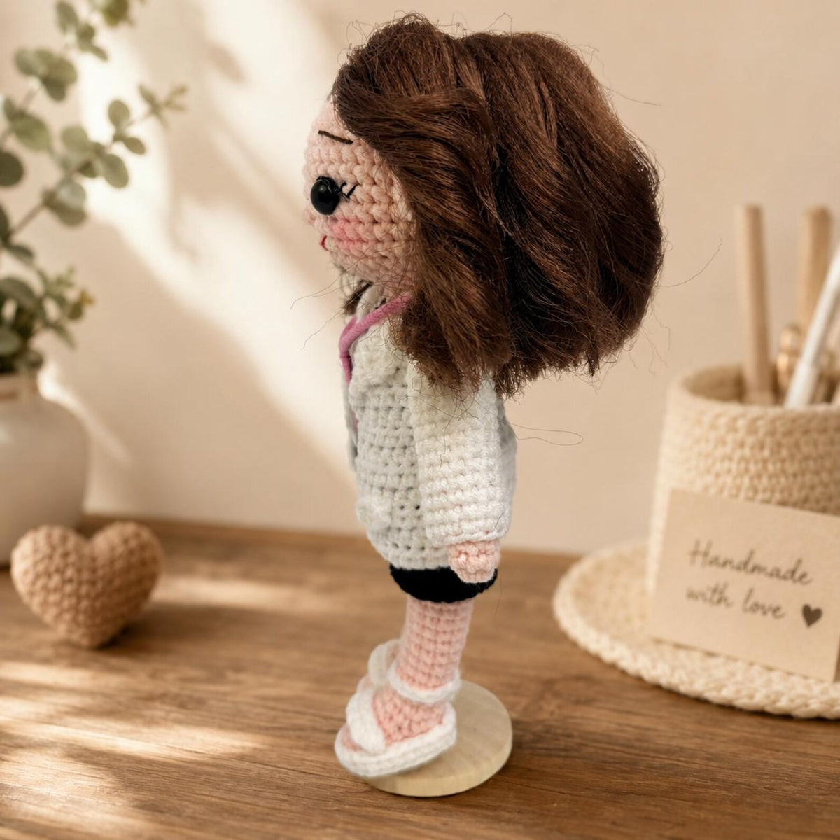 Personalized Nurse Gift, Custom Crochet Doll from Photo, Look Alike Amigurumi Figure, Healthcare Hero Doctor Gift, Nurse Appreciation
