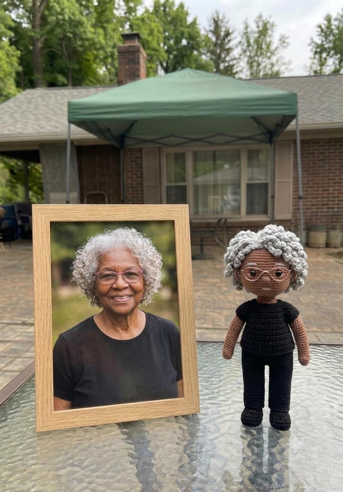 Custom Crochet Doll from Photo, Personalized Portrait Doll Gift, Handmade Look Alike Amigurumi, Custom Family Memorial Keepsake Doll