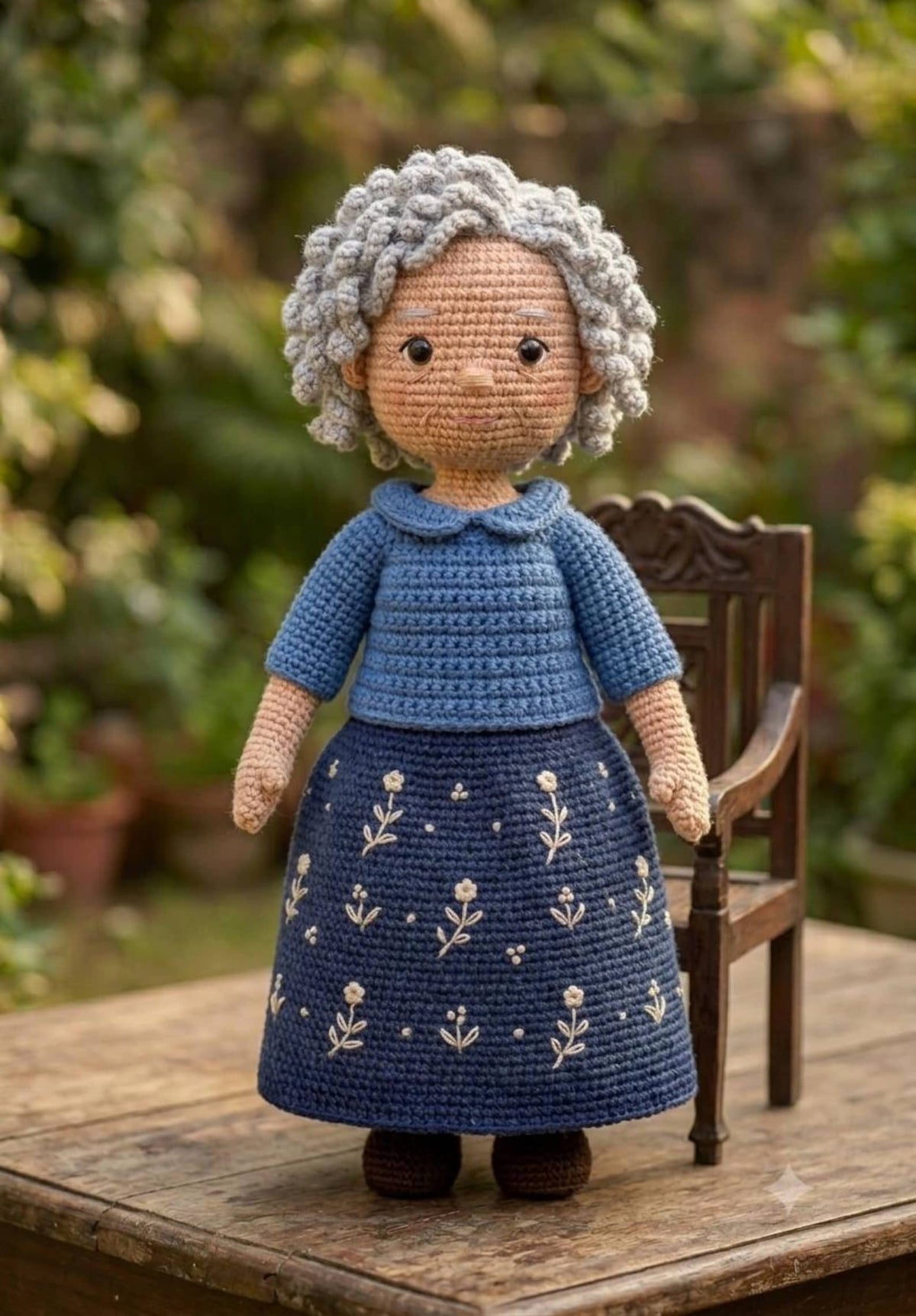 Custom Crochet Doll from Photo, Personalized Portrait Doll Gift, Handmade Look Alike Amigurumi, Custom Family Memorial Keepsake Doll