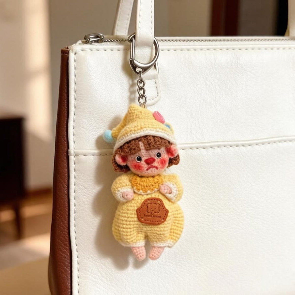 Artisan knit maiden sculpted pieces, themed gathering figurines, imaginative juvenile tokens, anniversary keepsake Yuletide indoor adornment