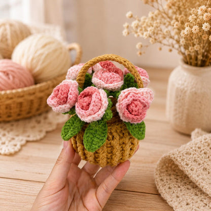 Crochet Hanging Plant Car Charm, Monstera Vine Rear View Mirror Accessory, Boho Auto Decor, Plant Lover Gift, Window Hanging Decor