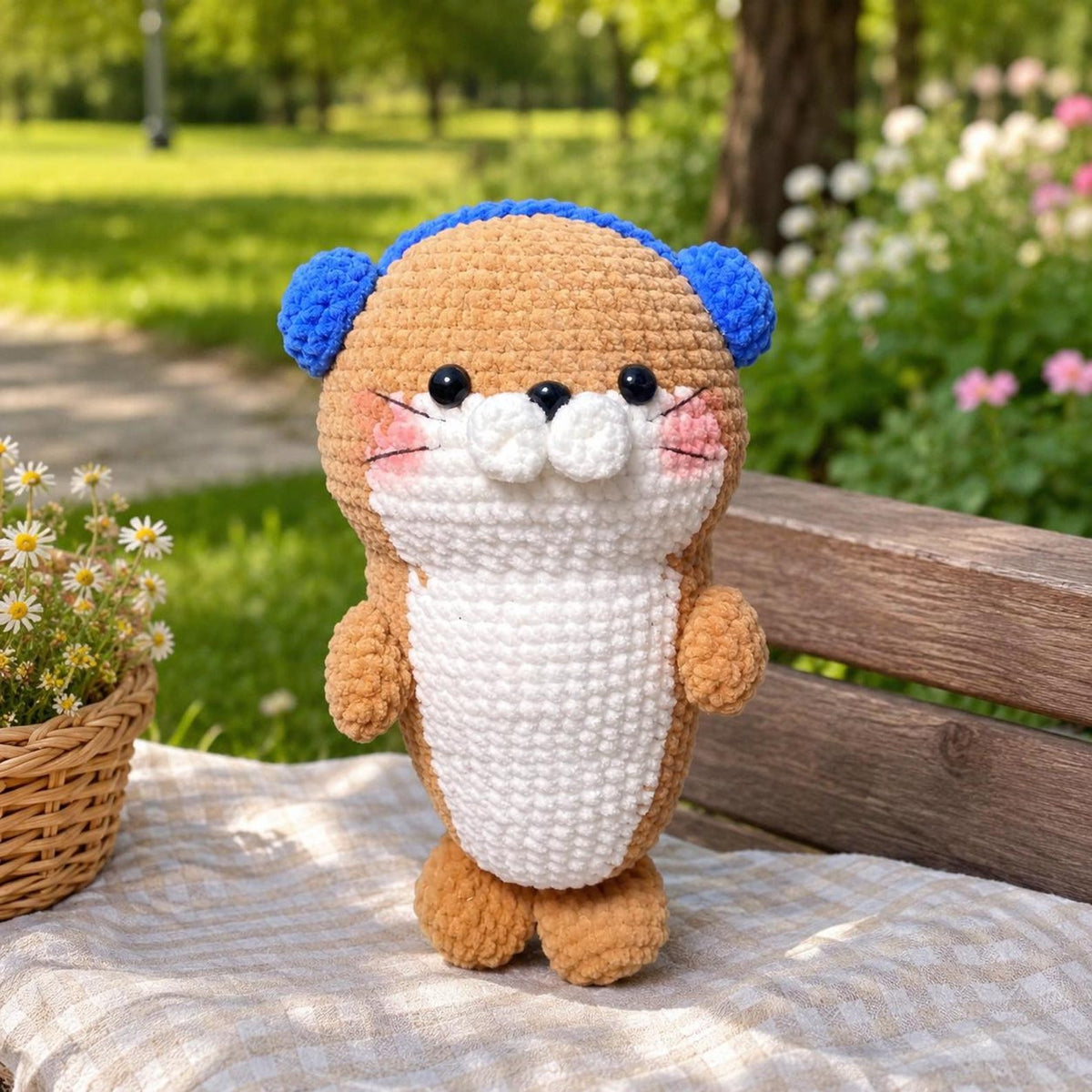 Personalized Crochet Seal Doll Set, Handmade Amigurumi Ocean Animal Plush Toy,Cute Baby Nursery Decor, Custom Seal Gift for Kids, Sea Friend