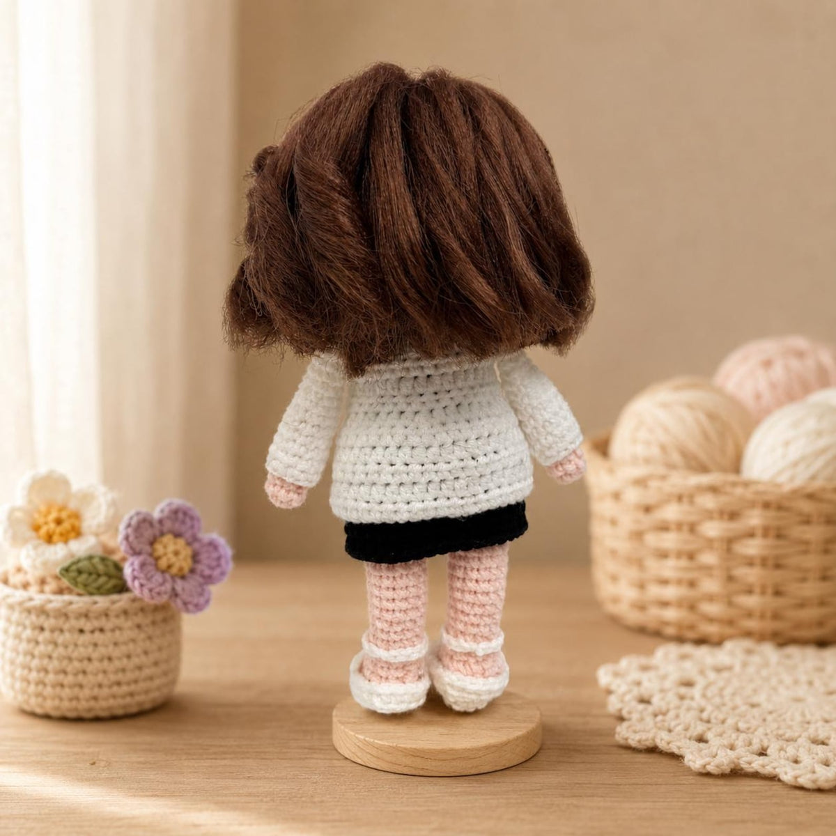 Personalized Nurse Gift, Custom Crochet Doll from Photo, Look Alike Amigurumi Figure, Healthcare Hero Doctor Gift, Nurse Appreciation