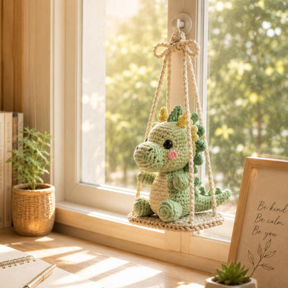Handmade Crochet Dragon Keychain|Cute Dragon Amigurumi Backpack Charm|Handmade Car Mirror Hanging| Plush Gift for Him Her|Cute Bag Accessory
