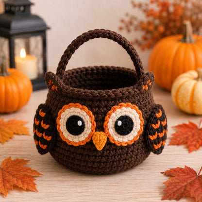 Crochet Halloween Trick or Treat Bag, Handmade Halloween Candy Basket, Spooky Pumpkin Ghost Witch Bag, Kids Halloween Gift