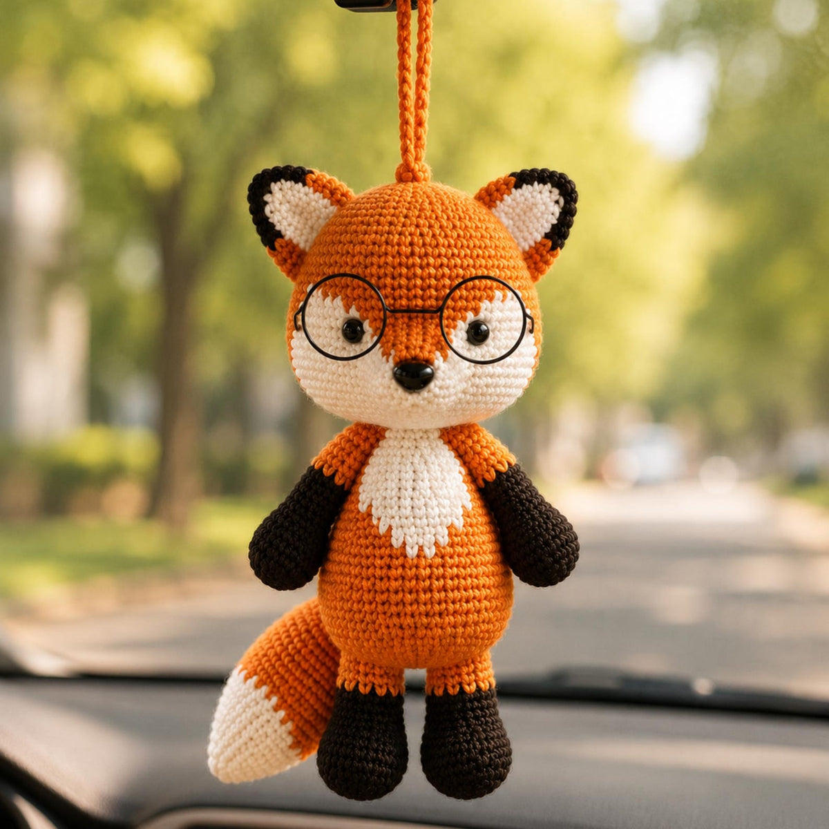 Crochet Fox Plush, Handmade Fox Stuffed Animal, Cute Orange Fox Amigurumi, Woodland Animal Gift, Kawaii Crochet Plushie, Fox Lover Gift