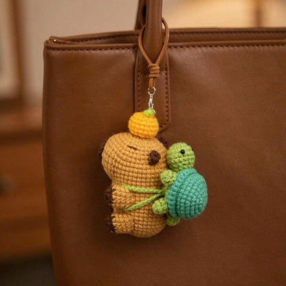 Handworked Crochet Hanging Bag Decor Knitted One‑of‑a‑kind Trinket Keepsake for relaxed weekend outings friendly social meet‑up events