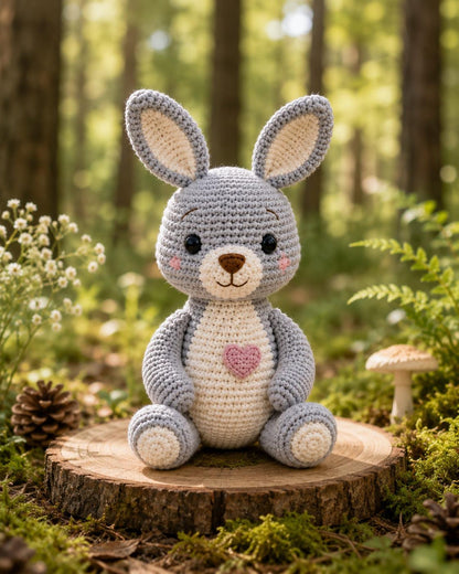 Crochet Kangaroo with Baby, Handmade Kangaroo Amigurumi, Mother and Baby Plush, Australian Animal Gift, Nursery Decor, Baby Shower Gift