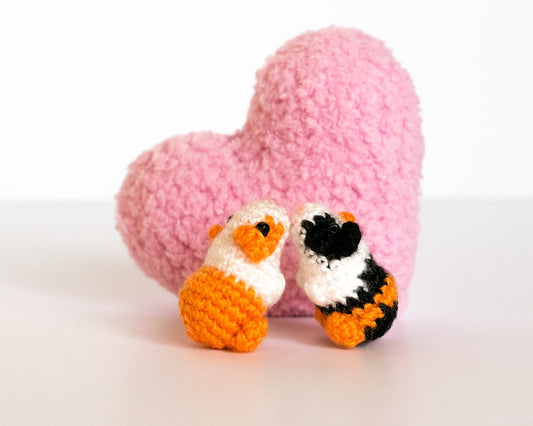 Mini Crochet Guinea Pig Dollhouse Miniatures, Micro Crochet Animal Hamster, Realistic Stuffed Animal