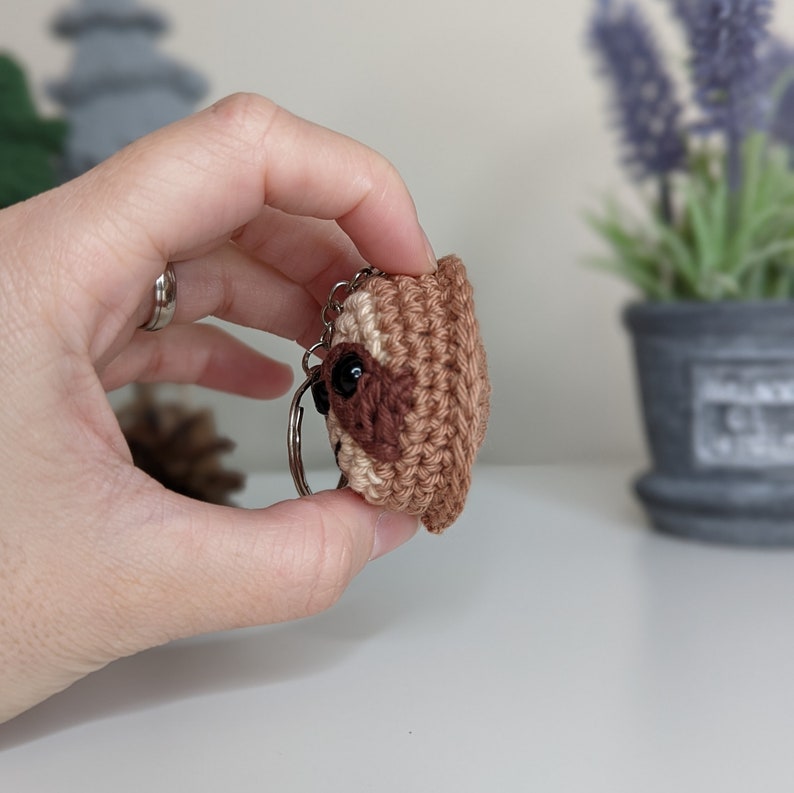Sloth Keyring | Crochet Sloth Bag Charm Accessories