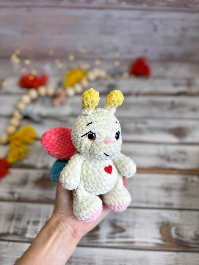 Crochet Butterfly Amigurumi Figure, Handmade Butterfly Decor, Butterfly Collector Gift, Nature Collectible, Insect Lover Gift