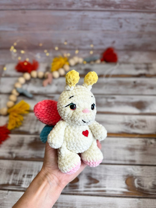 Crochet Butterfly Amigurumi Figure, Handmade Butterfly Decor, Butterfly Collector Gift, Nature Collectible, Insect Lover Gift