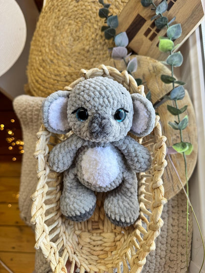 Crochet Koala Plush, Amigurumi Koala, Stuffed Animal, Australian Wildlife Gift, Jungle Animal Plush, Koala Lover Gift