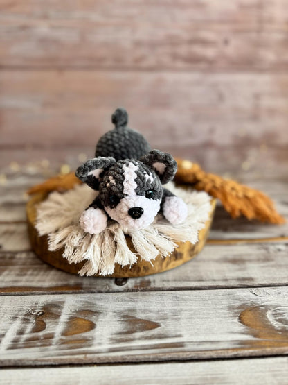 Crochet Puppy Plush, Handmade Amigurumi Dog, Corgi Husky Rottweiler Spaniel, Pet Lover Gift, Dog Mom Gift