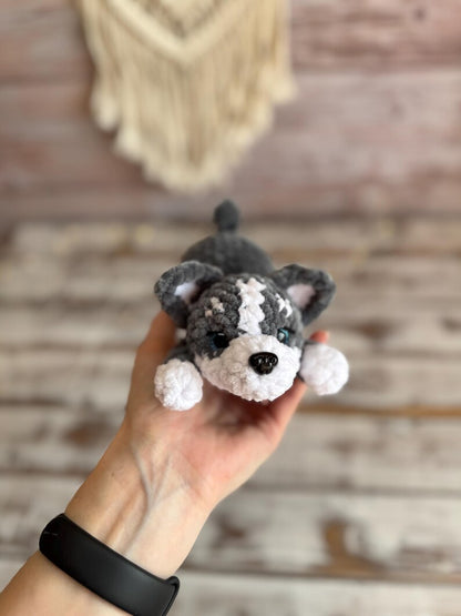 Crochet Puppy Plush, Handmade Amigurumi Dog, Corgi Husky Rottweiler Spaniel, Pet Lover Gift, Dog Mom Gift