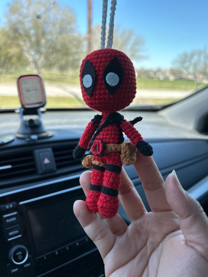 Crochet Deadpool Amigurumi, Marvel Character