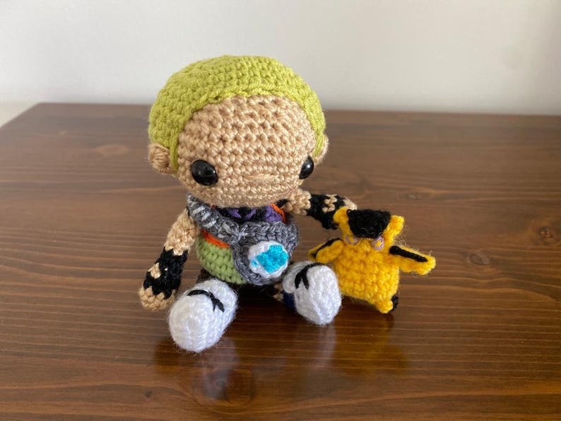 Valorant Gekko Crochet Doll, Gekko Plushie, Crochet Wingman, Wingman Figure, Valorant Gift