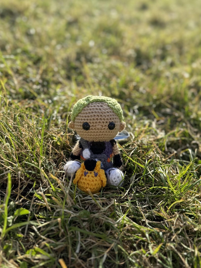 Valorant Gekko Crochet Doll, Gekko Plushie, Crochet Wingman, Wingman Figure, Valorant Gift