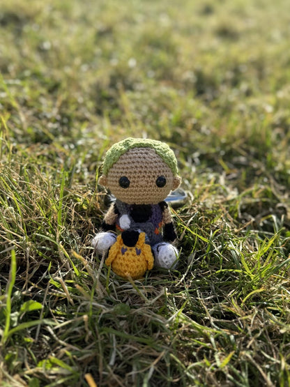 Valorant Gekko Crochet Doll, Gekko Plushie, Crochet Wingman, Wingman Figure, Valorant Gift